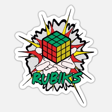 Rubik&#39;s Cube Explosion - Sticker
