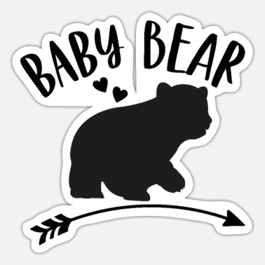 Matching Outfit Baby bear - matching outfit with mom or dad - Sticker