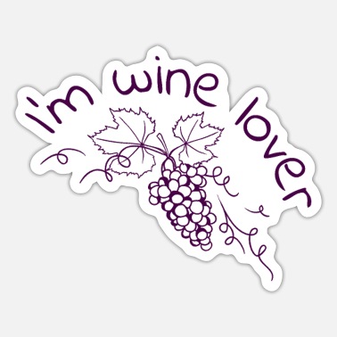 Wine Lover Wine wine lover - Sticker