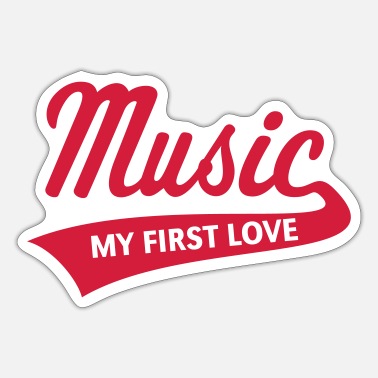 Deejay Music – My First Love (Musik – Meine Erste Liebe) - Sticker