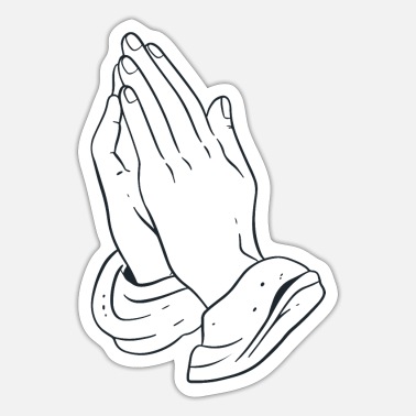 Pray pray pray - Sticker