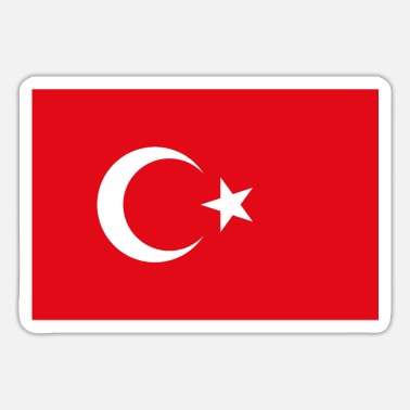 Turquie Autocollant drapeau de la Turquie Tuerkei Turquie Turquie - Autocollant