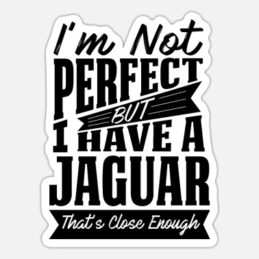 Jaguar PERFECTO CON JAGUAR B - Pegatina