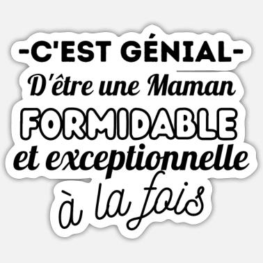 Stickers Citations Maman A Acheter En Ligne Spreadshirt