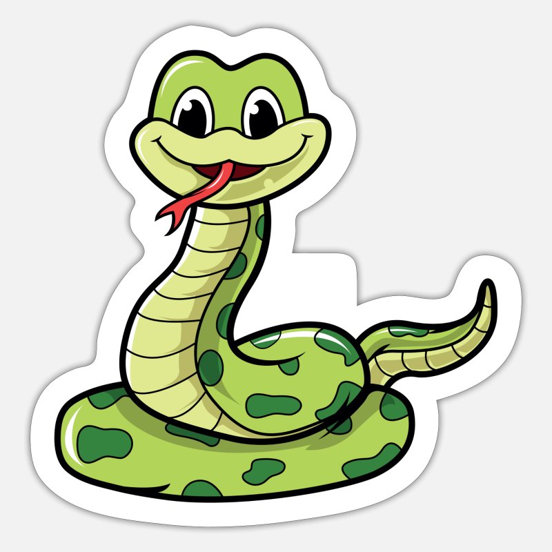 Pegatinas de serpiente | Diseños únicos | Spreadshirt