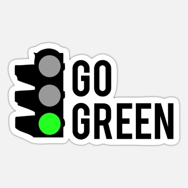 Ecology Go Green - Sticker