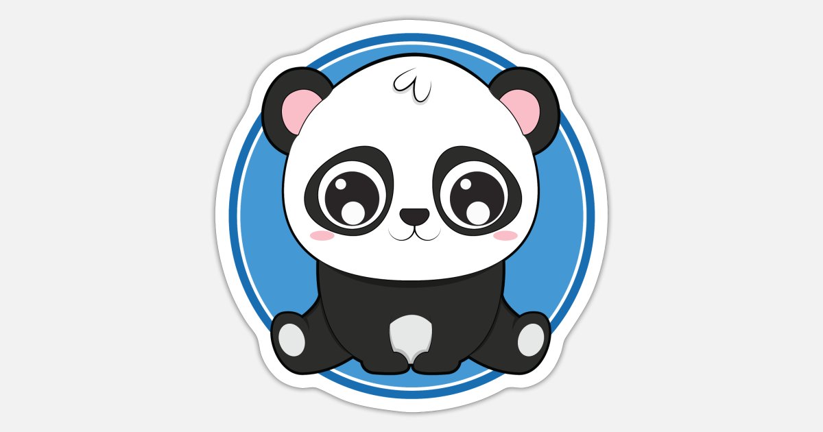 Panda bear baby sweet' Sticker | Spreadshirt