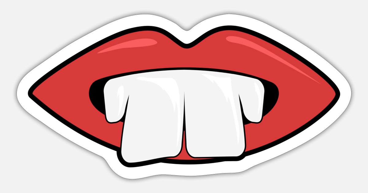 Funny mask masks mouth nose mouthguard sayings' Sticker | Spreadshirt