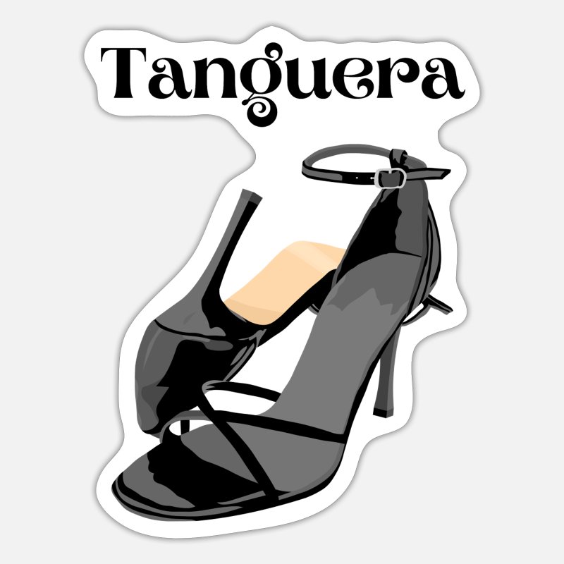 Tanguera Tango Tango Sticker | Spreadshirt