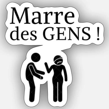 Stickers J En Ai Marre A Acheter En Ligne Spreadshirt