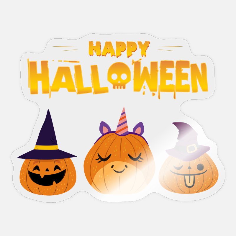 Personnalisé Fête d'Halloween Sac Autocollants 24 trick or treat CITROUILLE CHAUVE-SOURIS