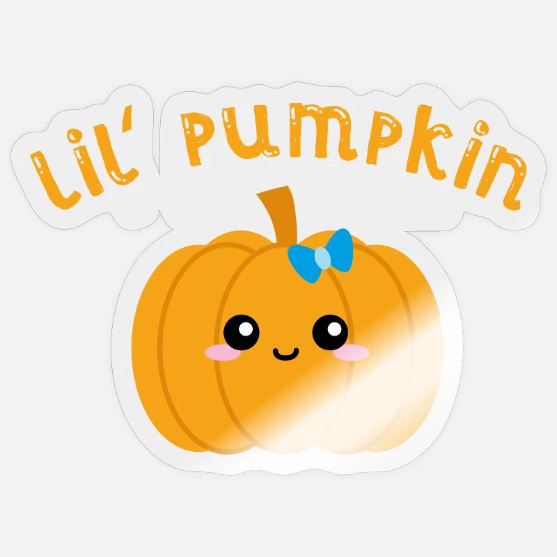 Costume Halloween Citrouille Enceinte Maman Bebe Garcon Autocollant Spreadshirt