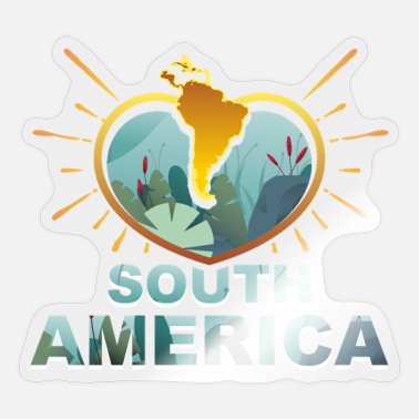 South America South America - Sticker
