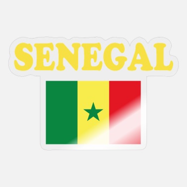 Autocollant x1 +2 BONUS Drapeau SéNéGAL sénégalais Dakar Afrique 100mm 4 " Vinyle Autocollant