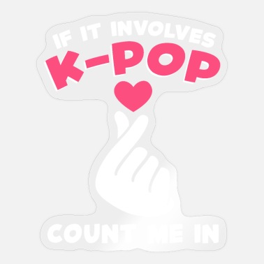 K Pop K-Pop K-Pop Gift - Sticker