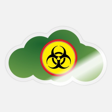 Kunterli Art - biohazard sign - Sticker