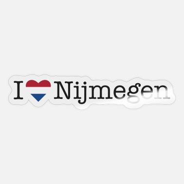 Home I love Nijmegen - Sticker