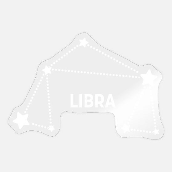 Nueva camiseta hecha a mano de las constelaciones del zodíaco de Libra para mujeres para regalos y todos los días 