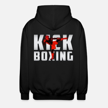 Kickboxing Kickboksen Martial Arts Kickboxer Kickboxing Cadeau - Uniseks zip hoodie