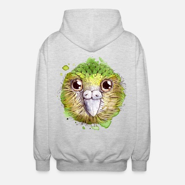 Kakapo Vogel - Unisex Kapuzenjacke