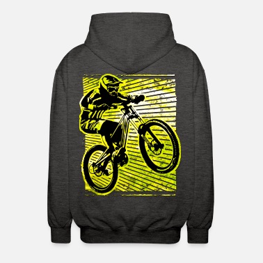 Bike Mountain Bike - Mountain Biking - Mountain Bikers - MTB - Unisex Hooded Jacket