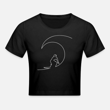 Wellenreiten Wellenreiten - Crop T-Shirt