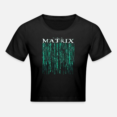 The Matrix Film Code Logo - Crop T-Shirt