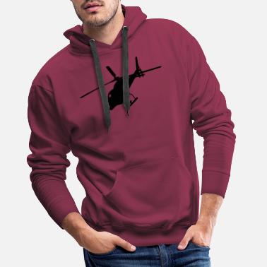 Airplane Helicopter helicopter airplane - Men&#39;s Premium Hoodie