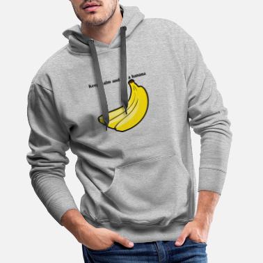 Banan banan 1 - Premium hoodie herr