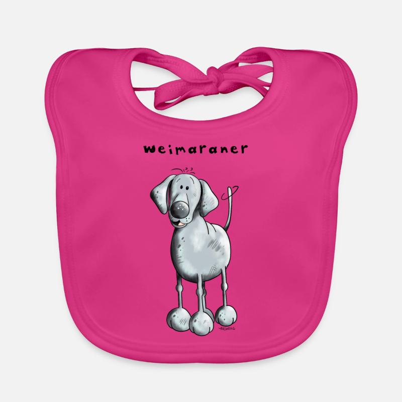 Braque De Weimar Bavoir Bebe Spreadshirt