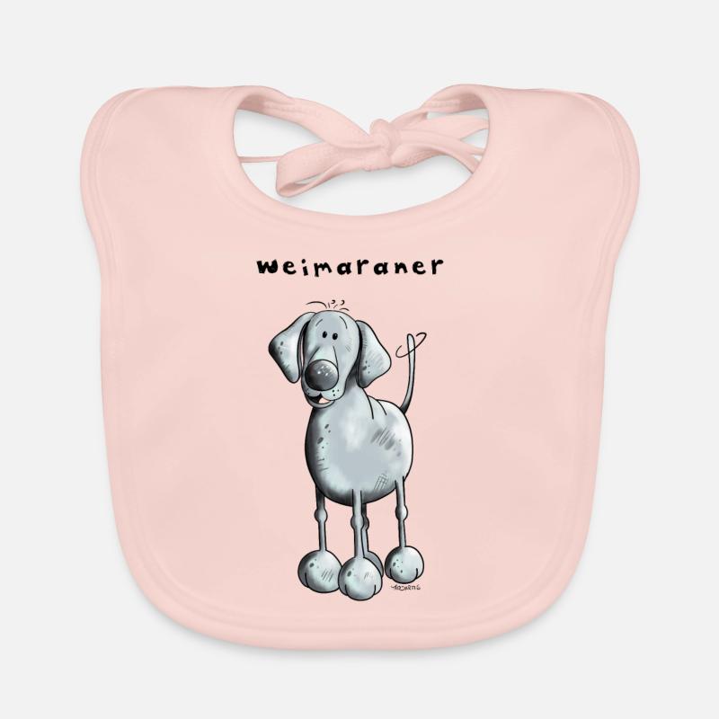 Braque De Weimar Bavoir Bebe Spreadshirt