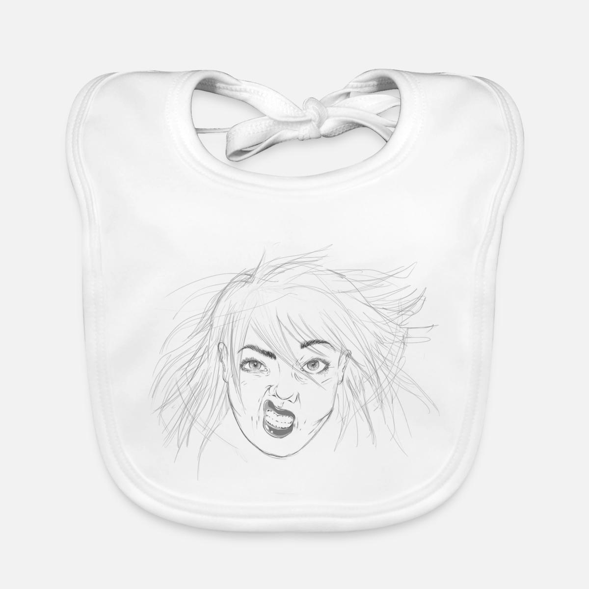 Grimace Bavoir Bebe Spreadshirt