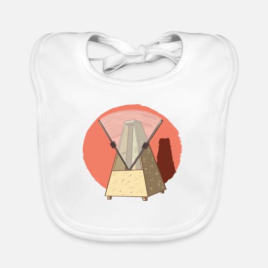 Dessin De La Balance Du Metronome Bavoir Bebe Spreadshirt