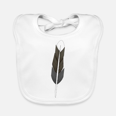 Feather Feather - Hope - Feather - Baby Bib
