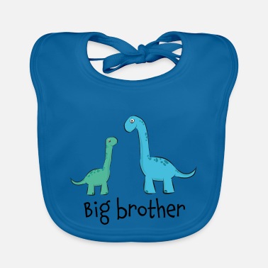 adorables frères et sœurs dinosaures Big Brother - Bavoir Bébé