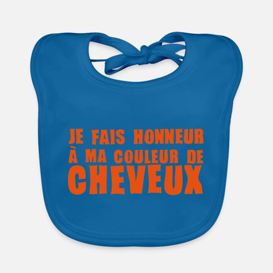 Honneur Couleur Cheveux Blonde 2 Expression Bavoir Bebe Spreadshirt