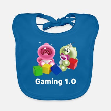 Gelini Gaming 1.0 - Bavaglino ecologico per neonato