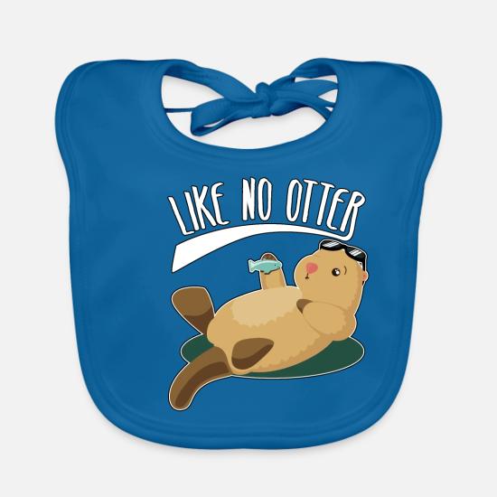 Loutre Mignonne Punfish Loutre Blague Bavoir Bebe Spreadshirt