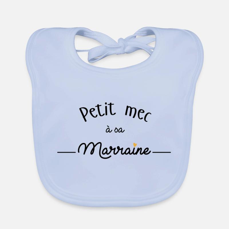Petit Mec A Sa Marraine Bavoir Bebe Spreadshirt