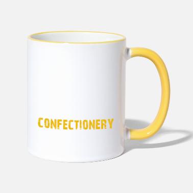 Confectionery eat sleep Confectionery repeat - Two-Tone Mug