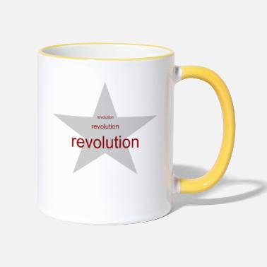 Revolution Revolution - Tasse zweifarbig