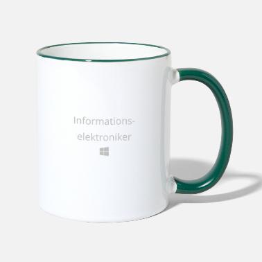 Windows Informationselektroniker Windows - Tasse zweifarbig