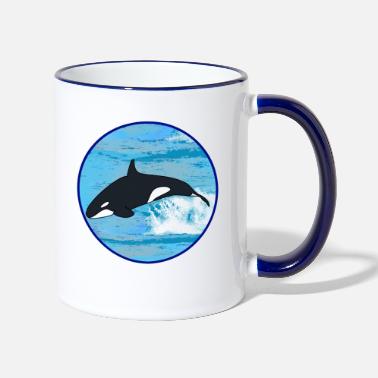 Bølgegang Hval, orca, spækhugger - Contrast krus