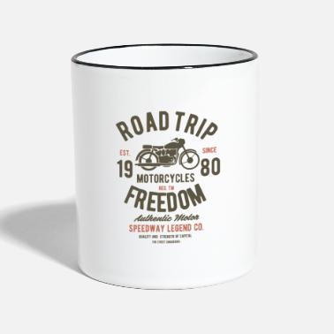 Travel On the journey - Two-Tone Mug