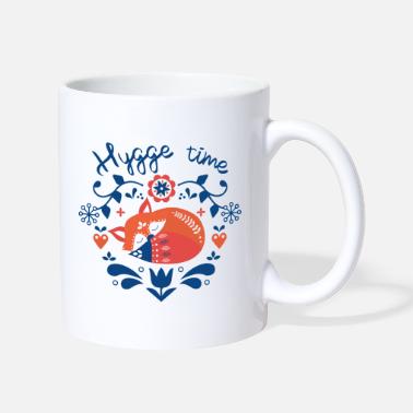 Hygge time fox - Mug