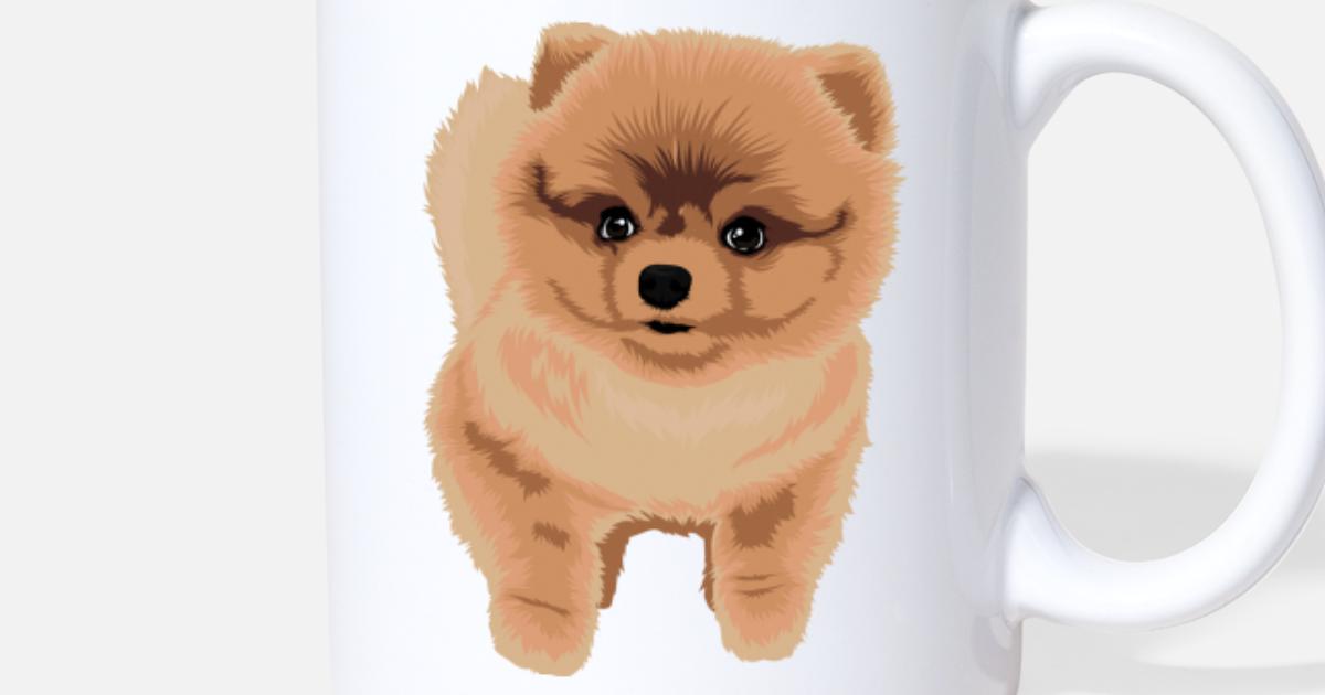 Pomeranian dværg Spitz hund gave' Krus | Spreadshirt