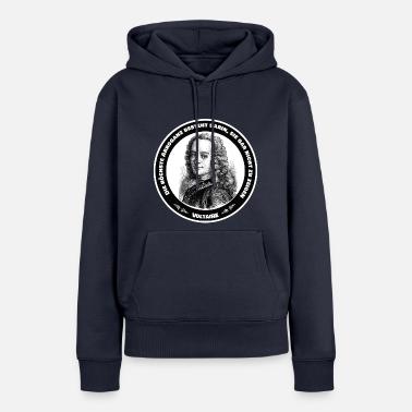 Citation Disant Philosophe Voltaire Arrogance Arrogant Robe Sweat Femme Spreadshirt