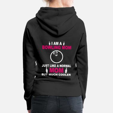 Moedertje Moedertje bowlen - Vrouwen premium hoodie