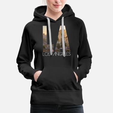 City Los Angeles City Of Angels Usa California L.A Gift - Women&#39;s Premium Hoodie