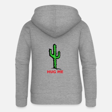 HUG ME Cactus ironie Femmes T-shirt à manches longues Nouveauwellcoda